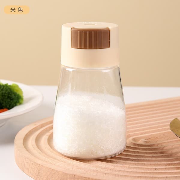 Quantitative Push Type Sealed Moisture Proof Salt Shaker - Image 4