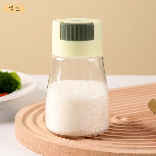 Quantitative Push Type Sealed Moisture Proof Salt Shaker - Image 3
