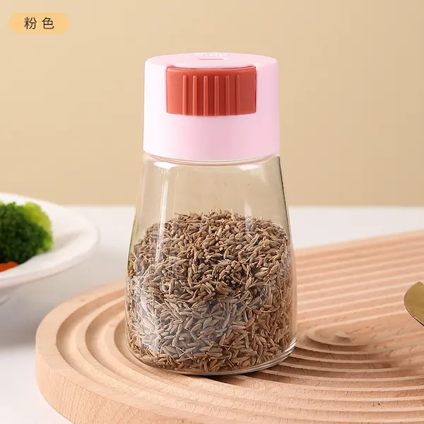 Quantitative Push Type Sealed Moisture Proof Salt Shaker - Image 2