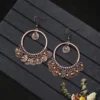 Bohemian Long Tassel Drop Earrings - Thumbnail Image 6